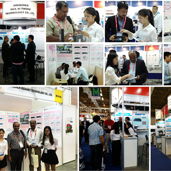 HUANET attended the CommunicAsia Exhibition